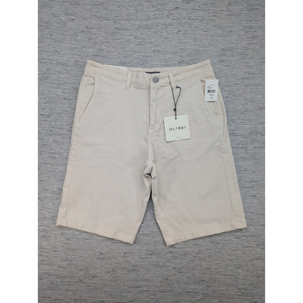 DL1961 Travis Chino Shorts Mens‎ 30 Beige Honolulu Stretch Comfort Casual New